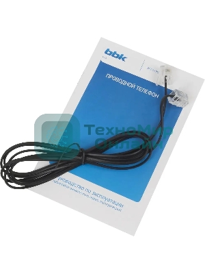 Телефон проводной BBK BKT-74 RU черный