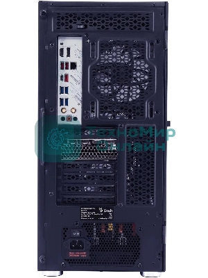 Компьютер Bloody BD-PC RB65C2 MT Ryzen 5 7500F (3.7) 16Gb SSD 1Tb RTX 4060 8Gb Win 11H 64 GbitEth 650W черный (2086010)