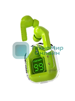 Беспроводные наушники MORE CHOICE (4620202552617) BW07 зеленый