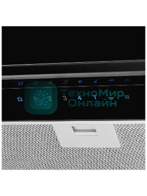 Вытяжка встраиваемая Kuppersberg Nancy 60 черный, 60 см, 850 куб. м/ч, 42 дБ