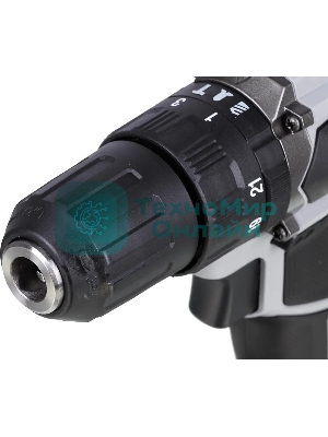 Дрель-шуруповерт ИНТЕРСКОЛ ДАУ-13/18ВК, 18 В, 1,5 Ач, 45 Нм, щеточный, ударный