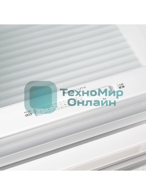 Холодильник Maunfeld MFF1857NFW белый мат. инвертер двухкамерный 336/117л морозилка снизу