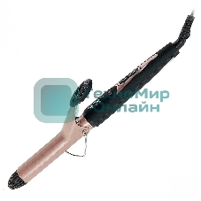 Щипцы для завивки волос DELTA LUX DL-0626 коричневый/черный, 25 мм, 180 °C, 1 режим