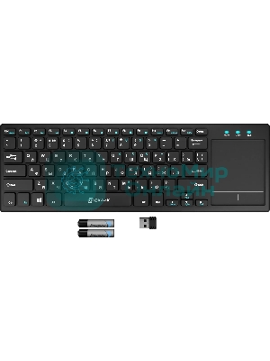 Клавиатура Oklick 830ST беспроводная, радиоканал, чёрный