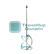 Насадка для миксера Сибртех, для тяжелых растворов,160 х 590 мм, оцинкованная,хвостовик резьба М14