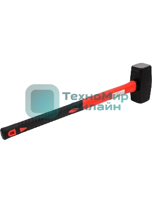 Кувалда Matrix 10976 4 кг, фибергласовая обрезиненная рукоятка 600 мм