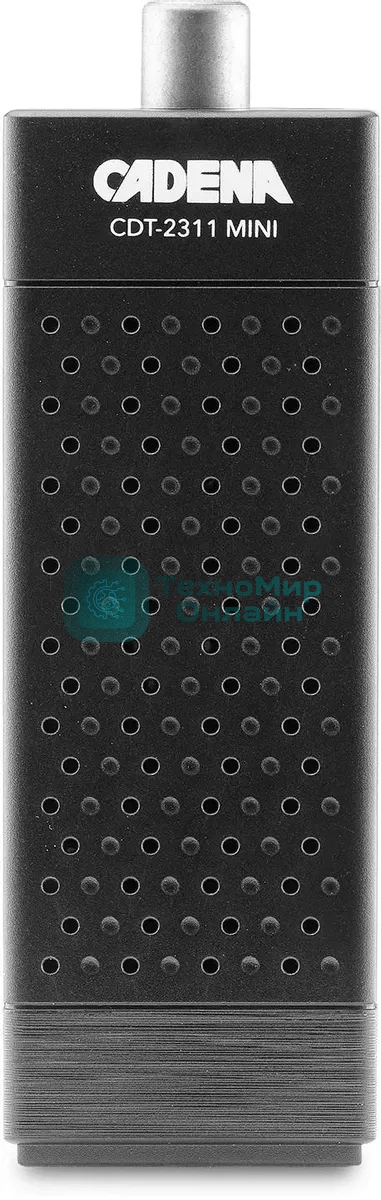 Приставка для цифрового ТВ Cadena CDT-2311 MINI черный, DVB-T2, DVB-T, HDMI, USB 2.0