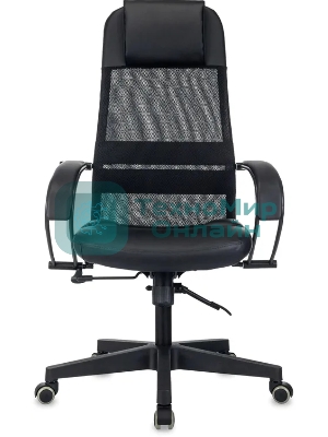 Кресло эргономичное Бюрократ CH-NOVA LUX черный сетка/ткань крестов. пластик