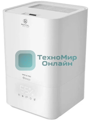 Увлажнитель воздуха Royal Clima RUH-ARP450/5.0E-WT белый, 40 м², 5 л, ультразвуковой, производительность 400 мл/ч, гигростат, сенсорное управление, верхний залив воды