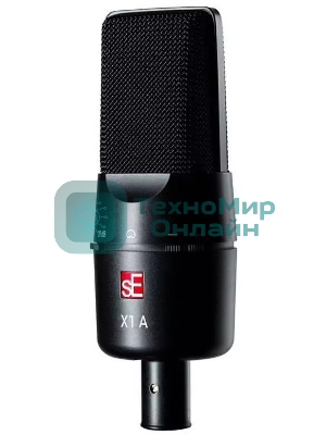 Микрофон конденсаторный sE Electronics [X1 A] 20 Гц 20 кГц, динамический диапазон: 114 / 134 дБ, кардиоида, комплектация: поворотный микрофонный зажим, адаптер с резьбой