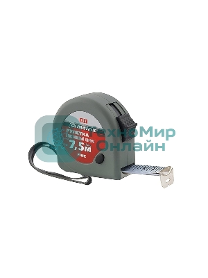 Рулетка Matrix Fine, 7,5 м х 25 мм, пластиковый корпус