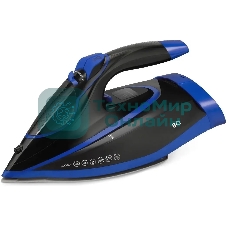 Утюг BQ SIC1003 черный/синий, 3000 Вт, 45 г/мин, 200 г/мин, 320 мл