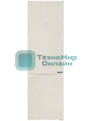 Холодильник Hotpoint HT 7201I AB O3 мраморный двухкамерный 239/83л морозилка снизу, No Frost