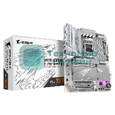 Материнская плата Gigabyte X870 AORUS ELITE WIFI7 ICE, AM5, AMD X870, 4xDDR5, 4xSATA, 4xM.2, 1xPCI-E 5.0 x16, 1xPCI-E 4.0 x4, 1xPCI-E 3.0 x2, 1xHDMI, 1x 2.5Gb LAN, 2xUSB-C 4.0, 2xUSB 3.2 Gen 2, 4xUSB 3.2 Gen 1, 4xUSB 2.0, 2x3.5 мм, 7.1, ATX