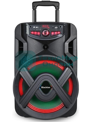 Портативная аудиосистема Blackton Bt PBS2112 черный 40 Вт