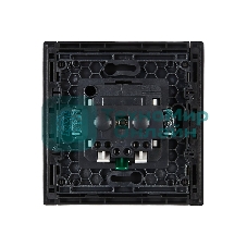 Розетка СП FORTE&PIANO FP113 16А с заземл. защ. шторки безвинт. крепл. черный IEK FP-R14-16-1-K02