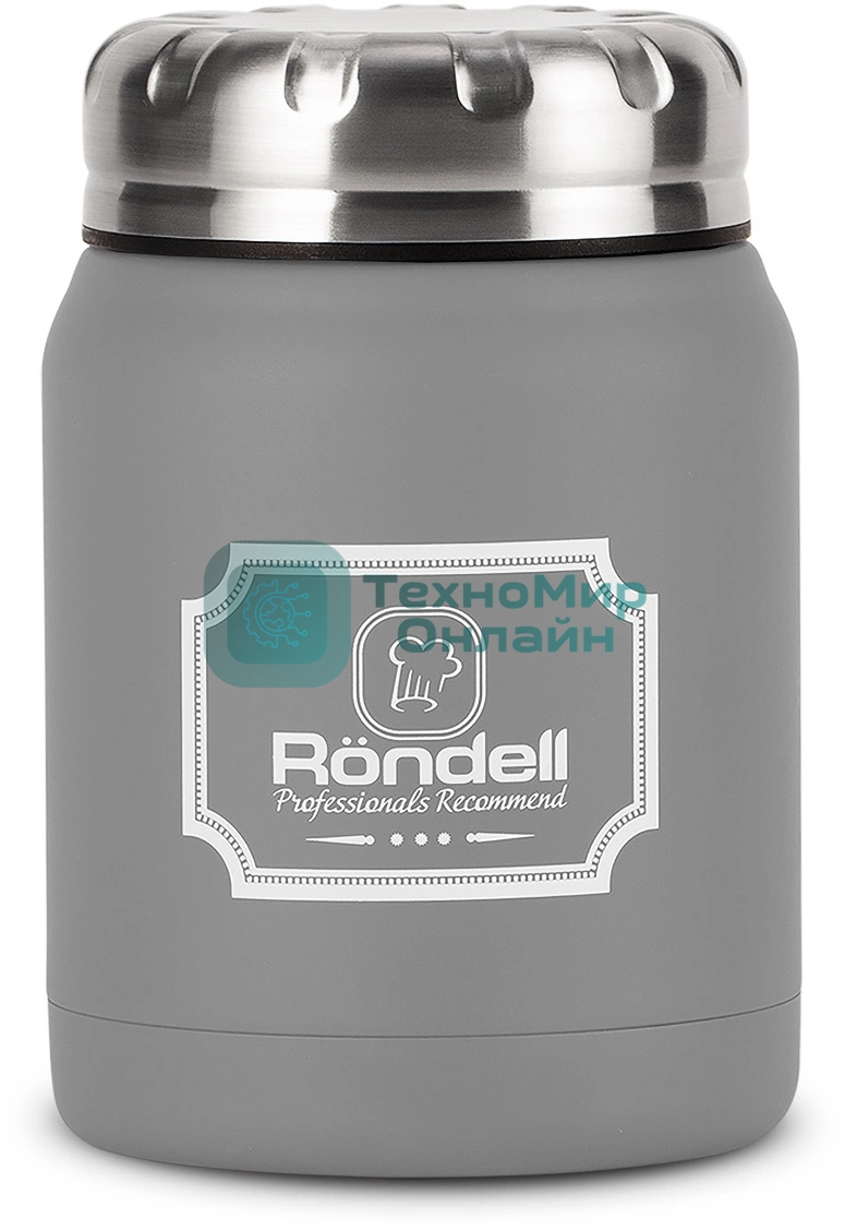 Термос для еды Rondell RDS-941 Grey Picnic 0,5 л