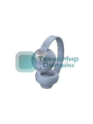 Беспроводные/проводные наушники Harper HB-412 нежно-голубой, накладные, Bluetooth + проводной, до 5 ч