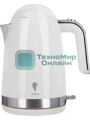 Чайник электрический LEONORD LE-1515 1,7 л кремовый (107161)