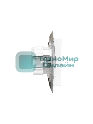 Розетка EKF UP1-SOW-100 СП Эпика 16А без заземл. без шторок механизм бел.