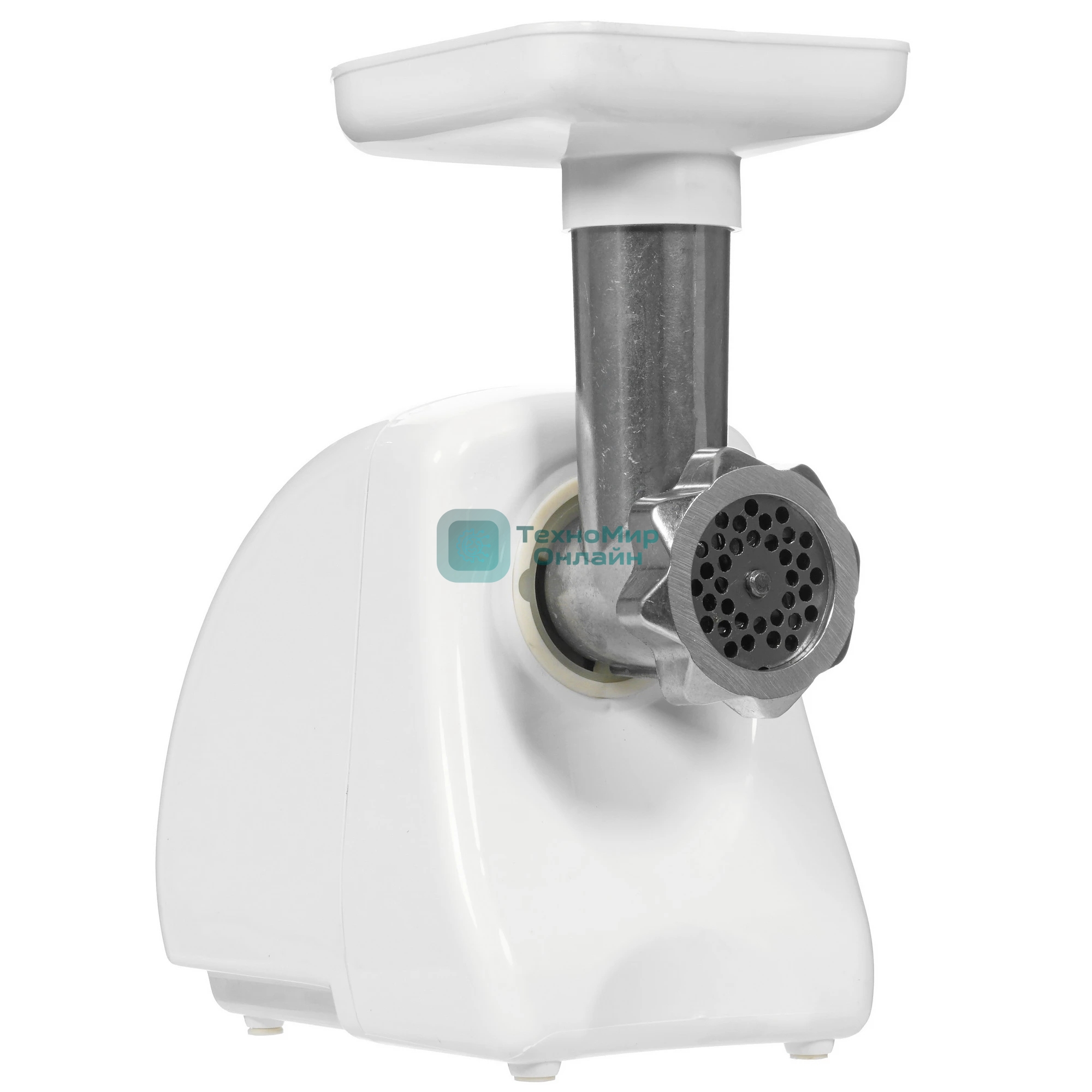Мясорубка электрическая Ротор Экстра-Р ЭМШ 35/250-2 белый, 1500 Вт, 0.6 кг/мин, реверс, насадки - 2