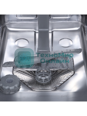 Посудомоечная машина Бирюса DWF-410/5 M, серый, 44.8 см, 10 компл., 49 дБ, класс A++