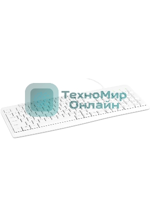 Клавиатура Oklick 305M проводная, USB Type-A, белый