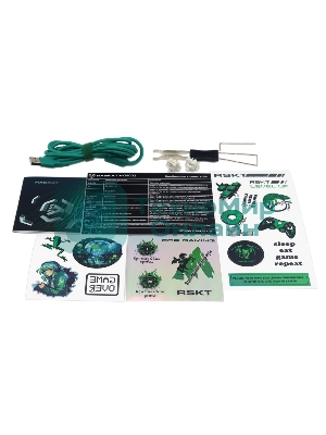 Клавиатура Raskat KM002 проводная, USB Type-A, серый