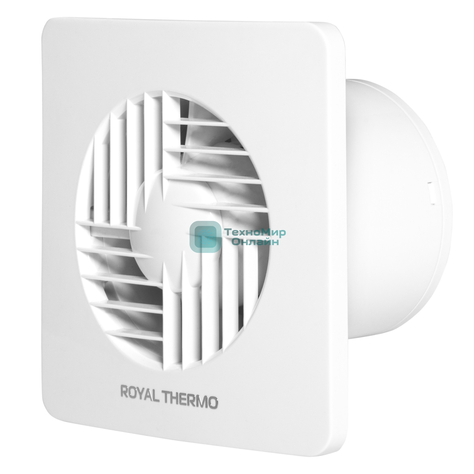 Вытяжной вентилятор Royal Thermo RAFT 100 белый НС-1608392