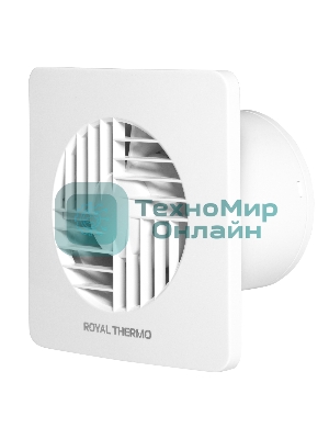 Вытяжной вентилятор Royal Thermo RAFT 100 белый НС-1608392