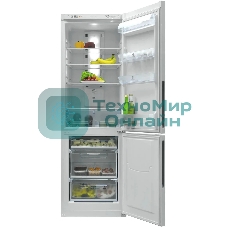 Холодильник Pozis RK FNF-170 серебристый металлик двухкамерный 220/94 л морозилка снизу