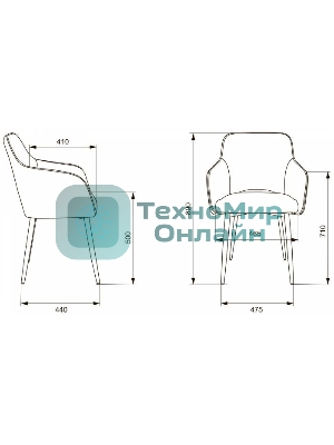 Кресло Бюрократ CH-380F серый, ткань