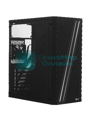 Компьютерный корпус Aerocool/Formula Streak-A-BK-v1 черный без БП ATX 1x80мм 2xUSB 2.0 1xUSB 3.0 audio