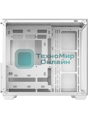 Компьютерный корпус Deepcool CG530 WH белый без БП ATX 2x120мм 2x140мм 2xUSB2.0 1xUSB3.0 audio bott PSU