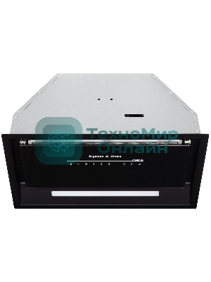 Вытяжка встраиваемая Zigmund & Shtain K 019.5 B черный, 50 см, 1050 куб. м/ч, 61.1 дБ