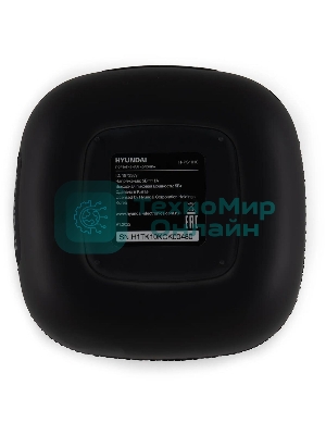 Колонка портативная Hyundai H-PS1010 черный 5W 1.0 BT 10м 1200mAh