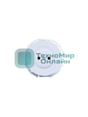 Розетка 1-м СП OSEN без заземл. ПБТ бел. LEZARD 743-0288-121B