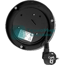 Чайник электрический Maunfeld MGK-612BK, 1.7л, стекло/металл