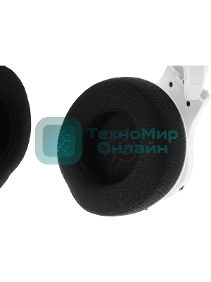 Гарнитура Bloody MR720 Naraka белый, беспроводная + проводная, радиоканал/Bluetooth/mini jack 3.5 мм, до 44 ч, подсветка