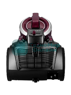 Пылесос BRAYER BR4211 черный/бордовый, 400/2200 Вт, уборка сухая, пылесборник контейнер, 3 л