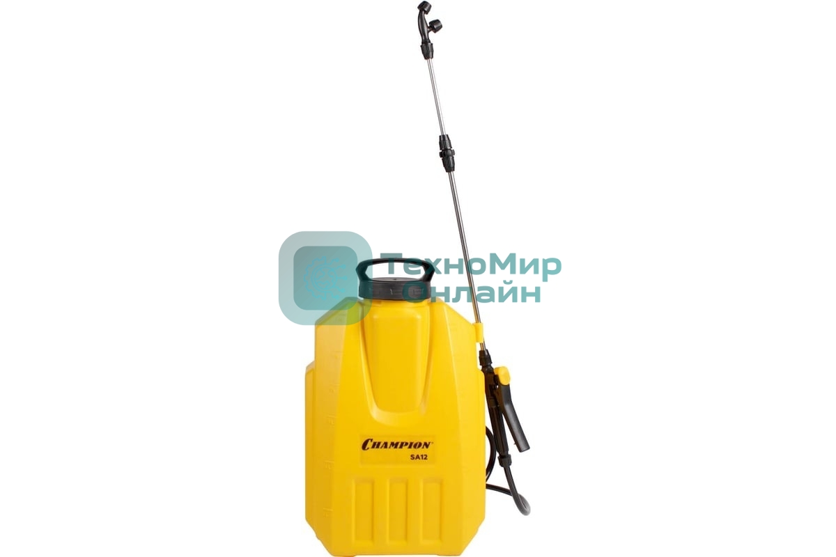 Опрыскиватель акк CHAMPION SA12 0,5-2,5м бак 12л 12В 8Аh 3,1 л/мин 5кг