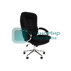 Кресло офисное Chairman Home 795 Т-84 черный N, ткань (7116611) Россия