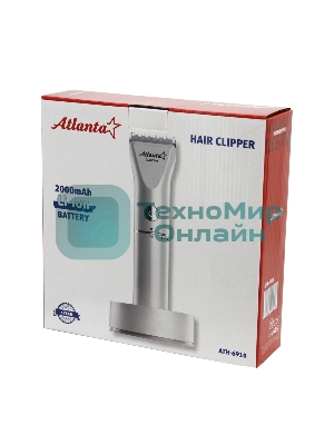 Машинка для стрижки Atlanta ATH-6910 белый