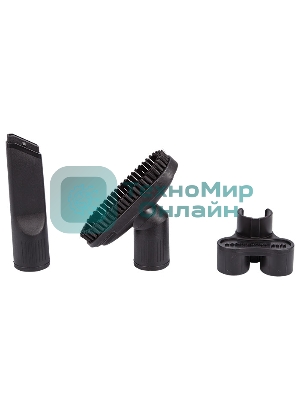 Пылесос Delta LUX DL-0846 черный/красный, 420/2400Вт, уборка сухая, пылесборник контейнер 2 л