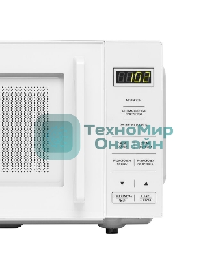 Микроволновая печь BBK 20MWS-751S/W белый, 20 л, 700 Вт, переключатели - сенсор