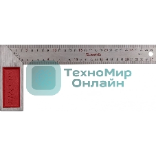 Угольник Matrix стальной, градуировка, 300 мм