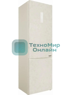 Холодильник Hotpoint HT 7201I AB O3 мраморный двухкамерный 239/83л морозилка снизу, No Frost