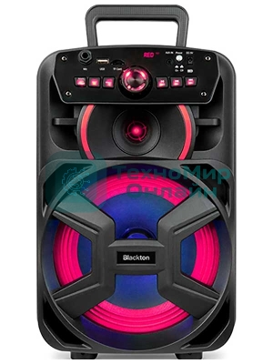 Портативная акустика Blackton Bt PBS2110 черный Мощность RMS 8 Вт Bluetooth