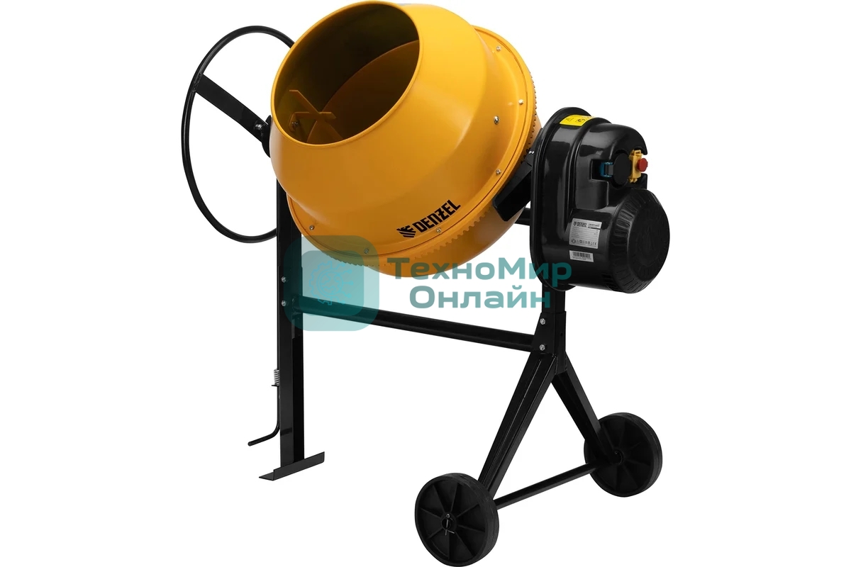 Бетономешалка Denzel B-125550Вт 125л 26.6 об/мин
