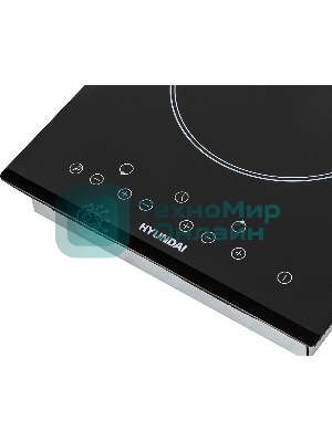 Варочная панель Hyundai HHE 3210 BG черный